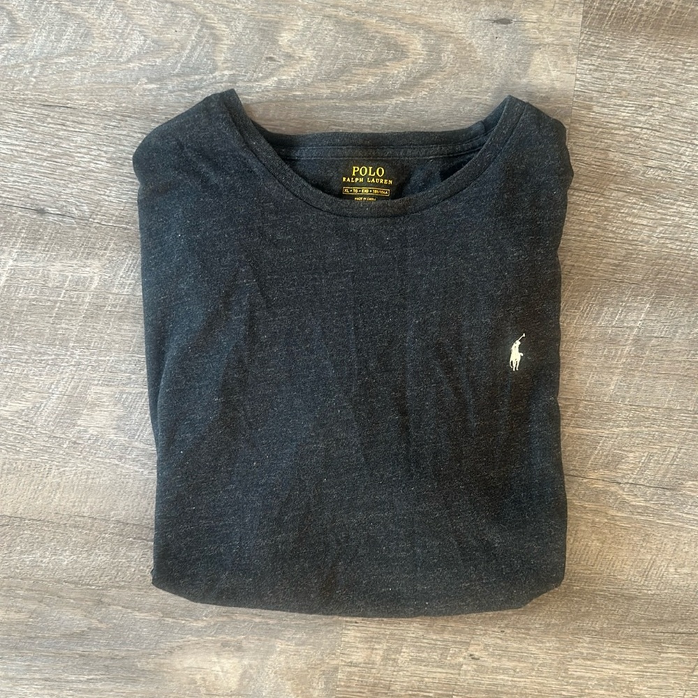 Men’s Polo T-Shirt Dark Gray size XL
